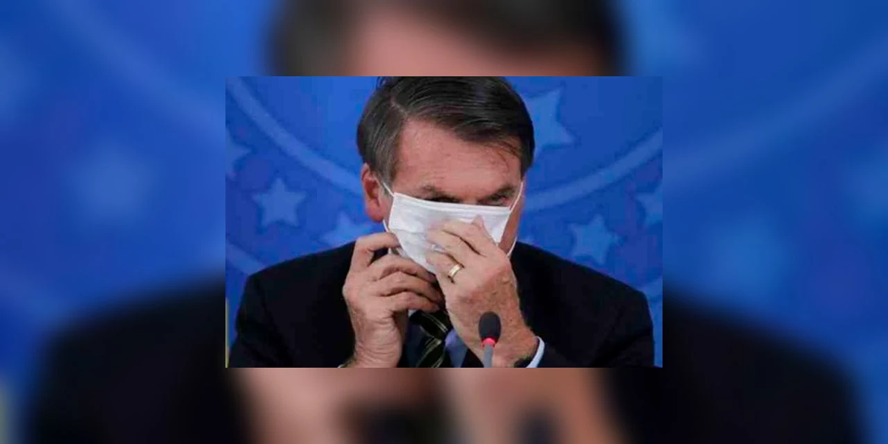 Juiz federal determina que Bolsonaro use máscara em espaços públicos