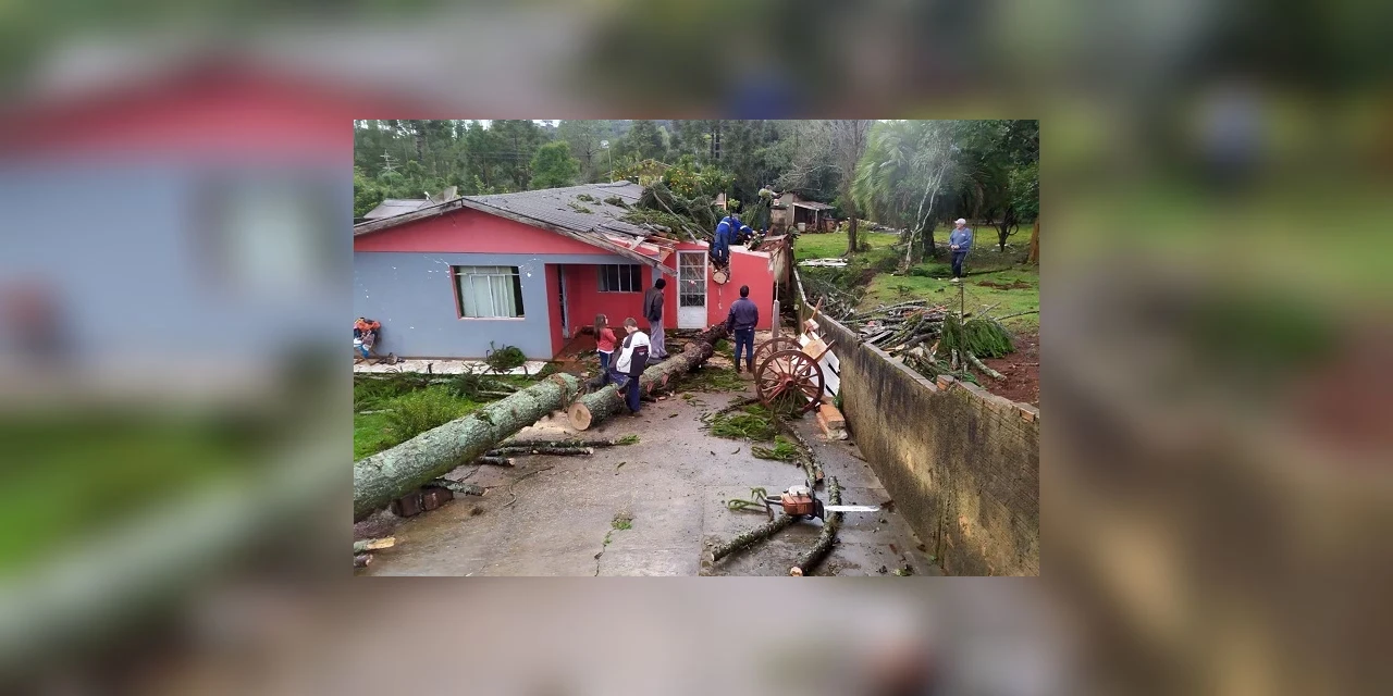 Defesa Civil do Paraná informa que 41 municípios foram atingidos por ciclone extratropical