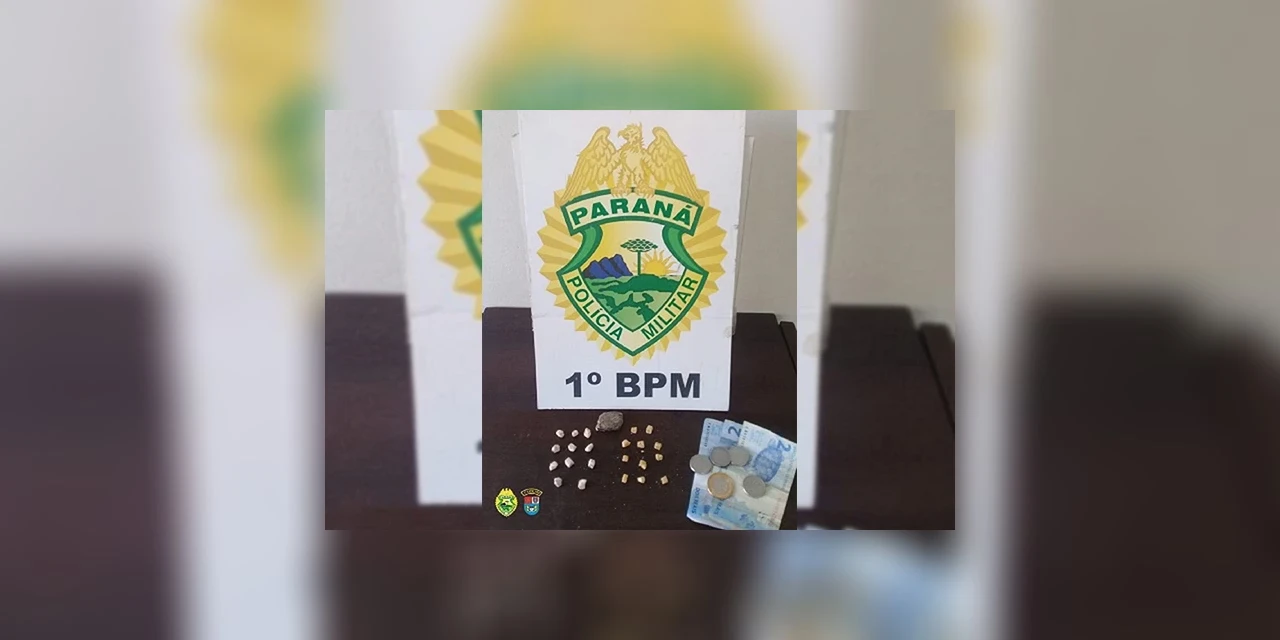 Policiais Militares de PG flagram venda de drogas em plena luz do dia