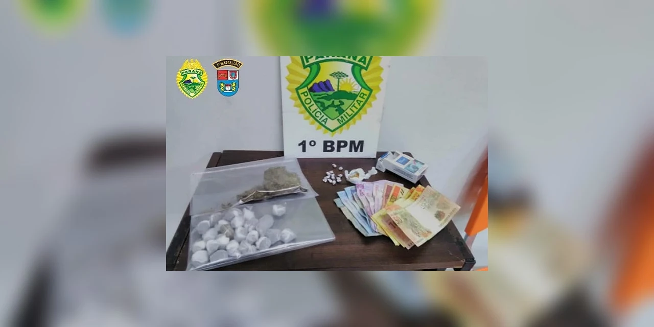 Jovem de 27 anos é presa por tráfico de drogas no bairro de Oficinas em PG