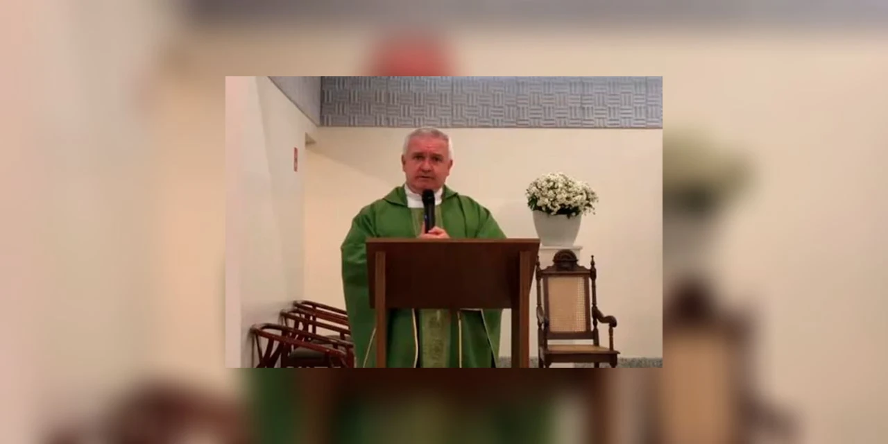 Vídeo: Padre causa polêmica na internet ao dizer que "Bolsonaro não vale nada e quem votou nele tem que se confessar"
