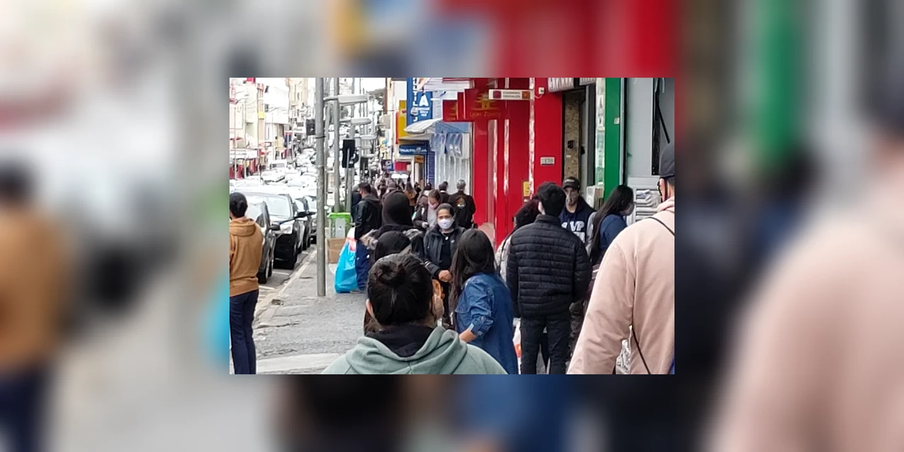 A pandemia acabou? Imagens mostram ruas de PG lotadas nesta quinta (09)