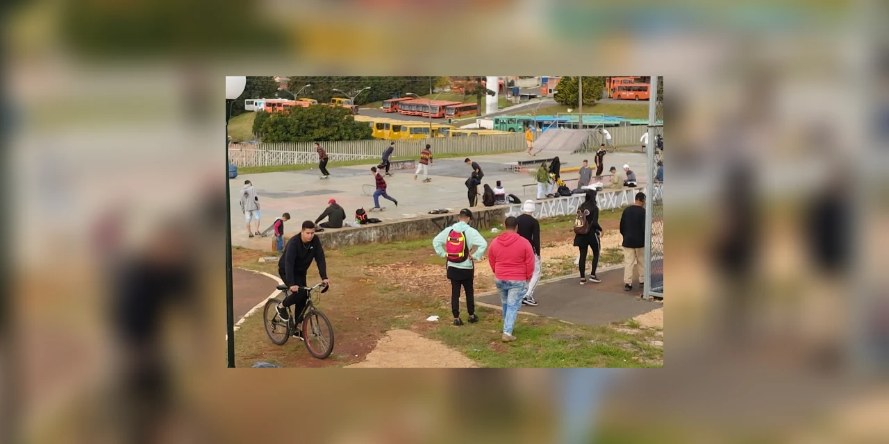 Após registro de aglomeração, pista de skate em Oficinas poderá ser interditada pela Prefeitura