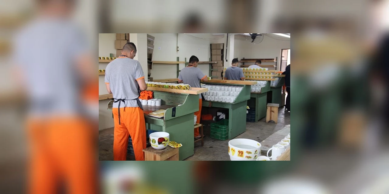 Paraná recebe reconhecimento nacional pela oferta de atividades profissionais para detentos