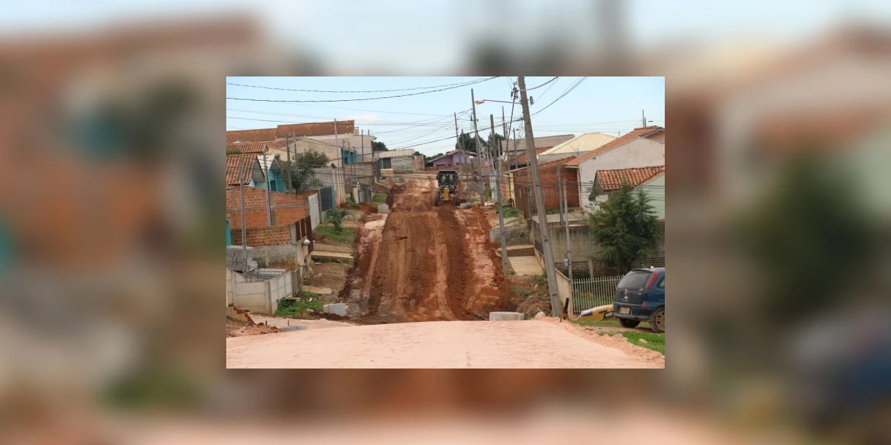 Castro investe R$ 3,8 milhões em pavimentação no Nossa Senhora das Graças
