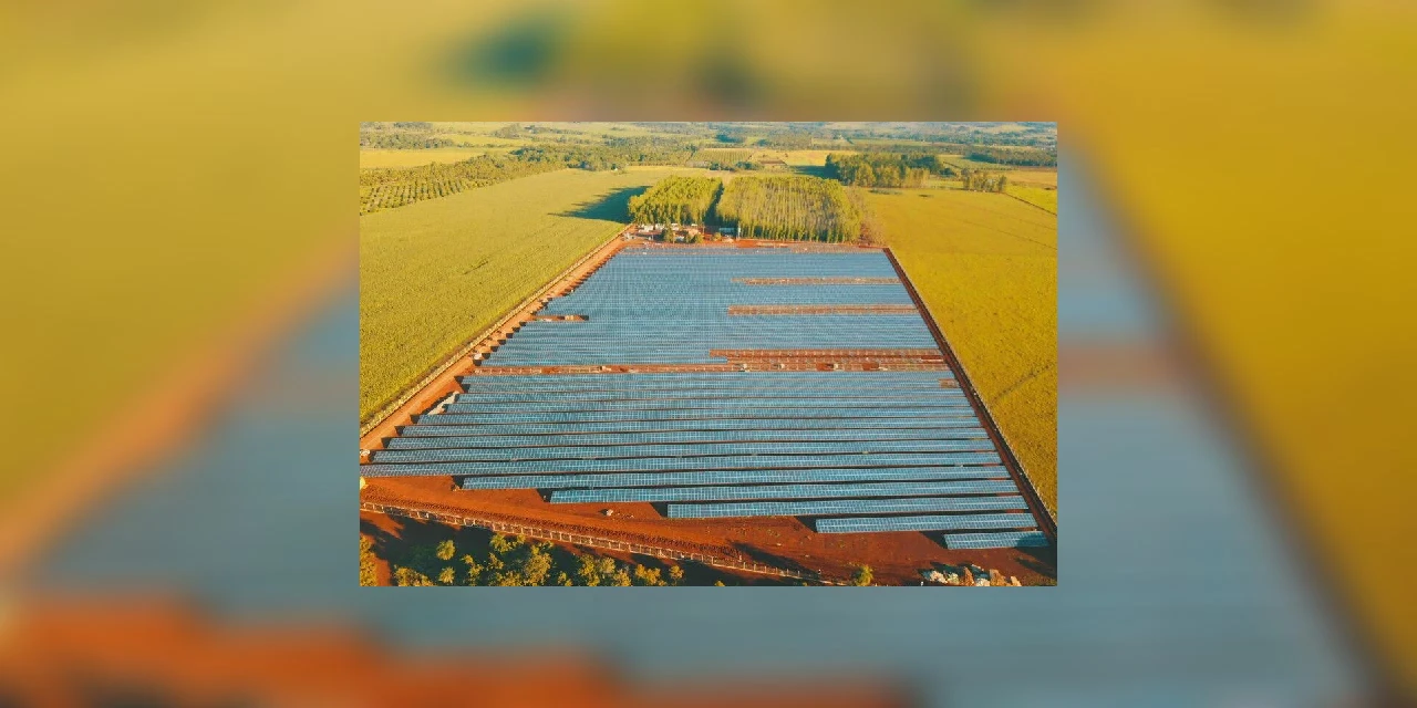 Empresa ponta-grossense é responsável pela construção de uma das maiores usinas fotovoltaicas do MS