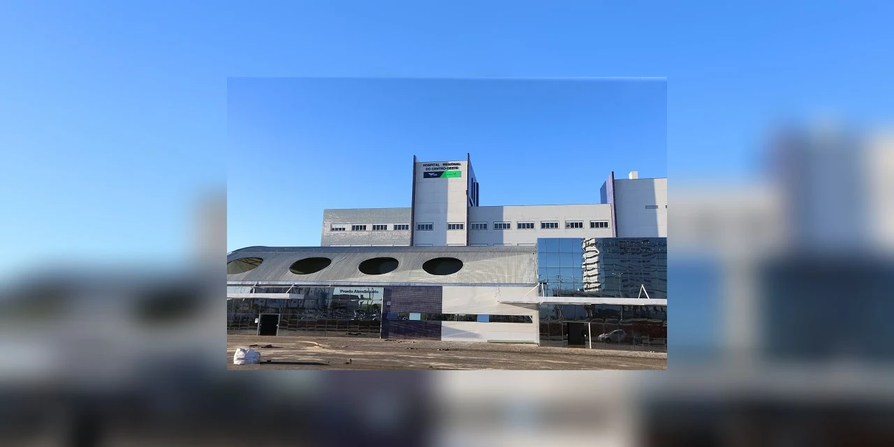 Ratinho Junior entrega primeira fase do Hospital Regional de Guarapuava