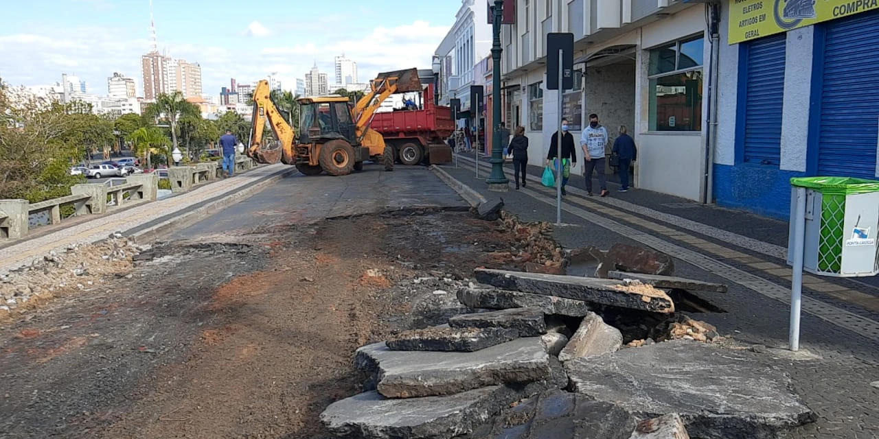 Revitalização da Fernandes Pinheiro, no centro de PG, pretende transformar o local em via gastronômica