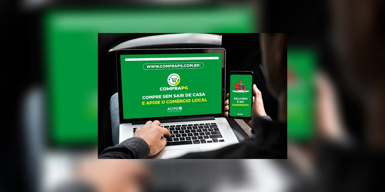 'Compra PG': ACIPG pretende movimentar a economia local com uma ferramenta on-line confiável e fácil de usar