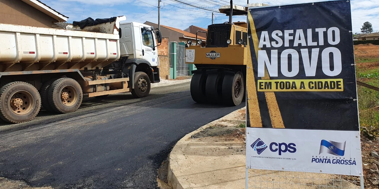 Prefeitura de PG antecipa obras de pavimentação no Jardim Monte Bello