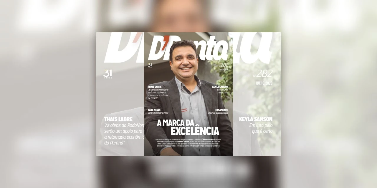 Nova edição da revista D’Ponta chega às plataformas digitais; veja capa e principais assuntos
