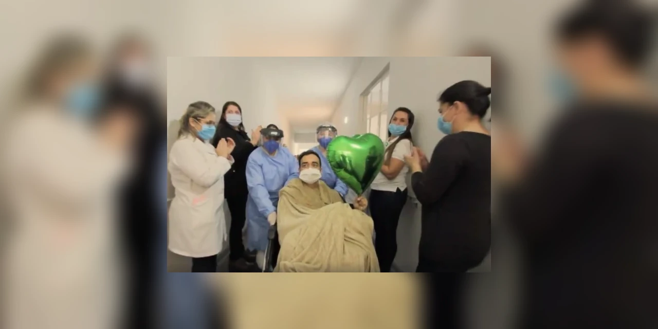 Em Ponta Grossa, pacientes vencem a Covid-19 e vídeo emociona