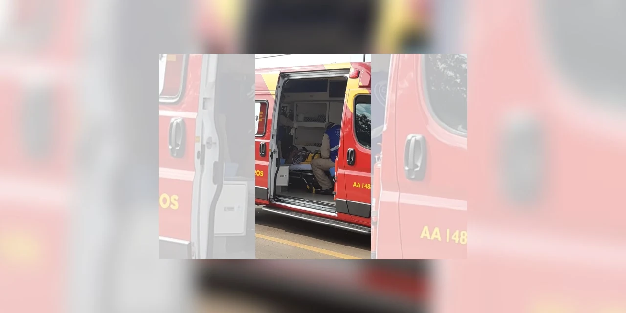 Vídeo: Jovem é atropelado na Vila Santa Maria, em Ponta Grossa