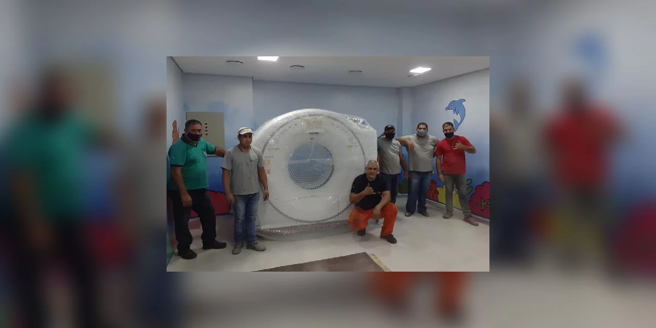 Rangel agradece doação de tomógrafo para o Hospital da Criança