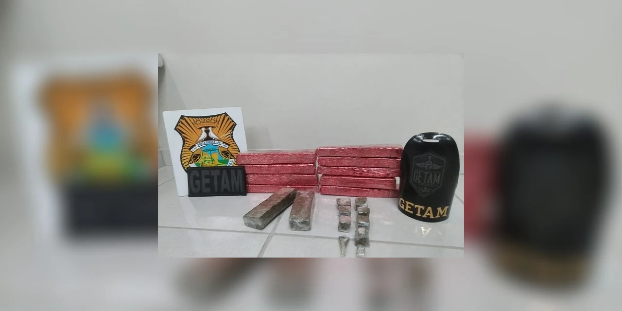 Guarda Municipal apreende mais de quatro quilos de drogas na região do Boa Vista