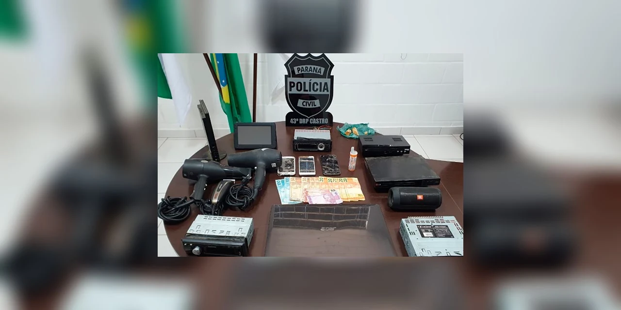 Homem é preso acusado de tráfico de drogas no Jardim Arapongas em Castro