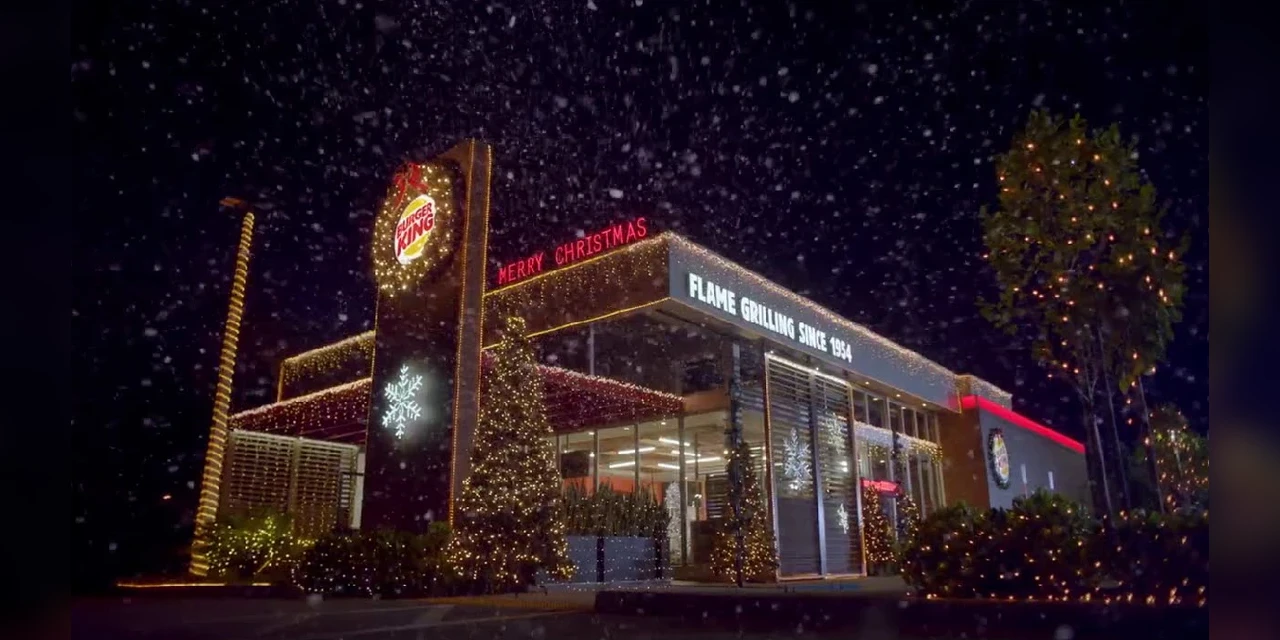 Chega por este ano: Burger King antecipa Natal para 'acabar logo com 2020'
