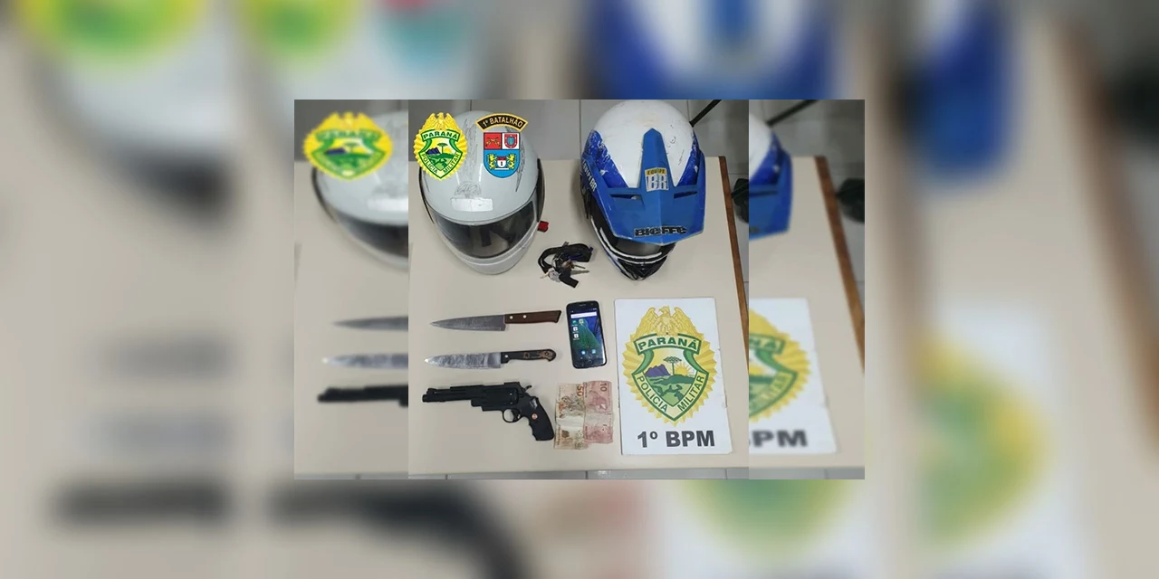 Vídeo: Policiais recuperam celular roubado e prendem suspeitos em Ponta Grossa