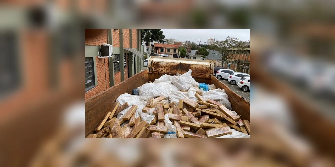 Vídeo | Polícia Civil promove incineração de cerca de três toneladas de drogas apreendidas em PG