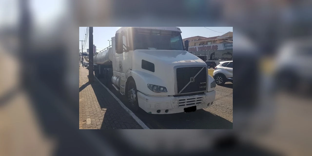 Vídeo: Motorista que teve caminhão roubado em Ponta Grossa acaba preso ao denunciar o crime