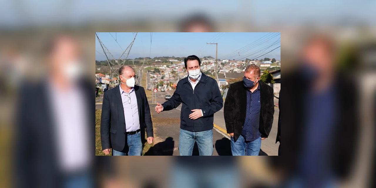 Obra em principal via de Campo Magro permite desenvolvimento do município