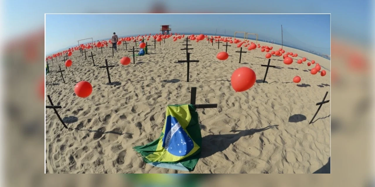 Brasil ultrapassa a marca de 100 mil mortos por coronavírus