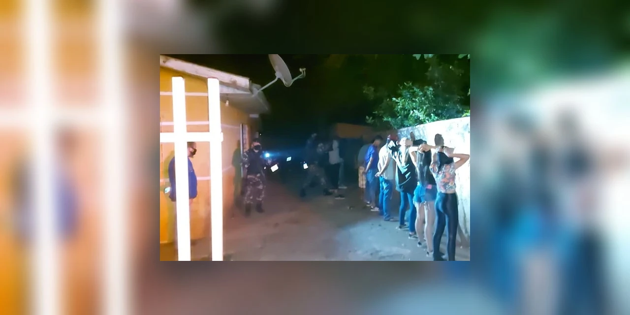Oito eventos são denunciados em PG por desrespeito ao toque de recolher