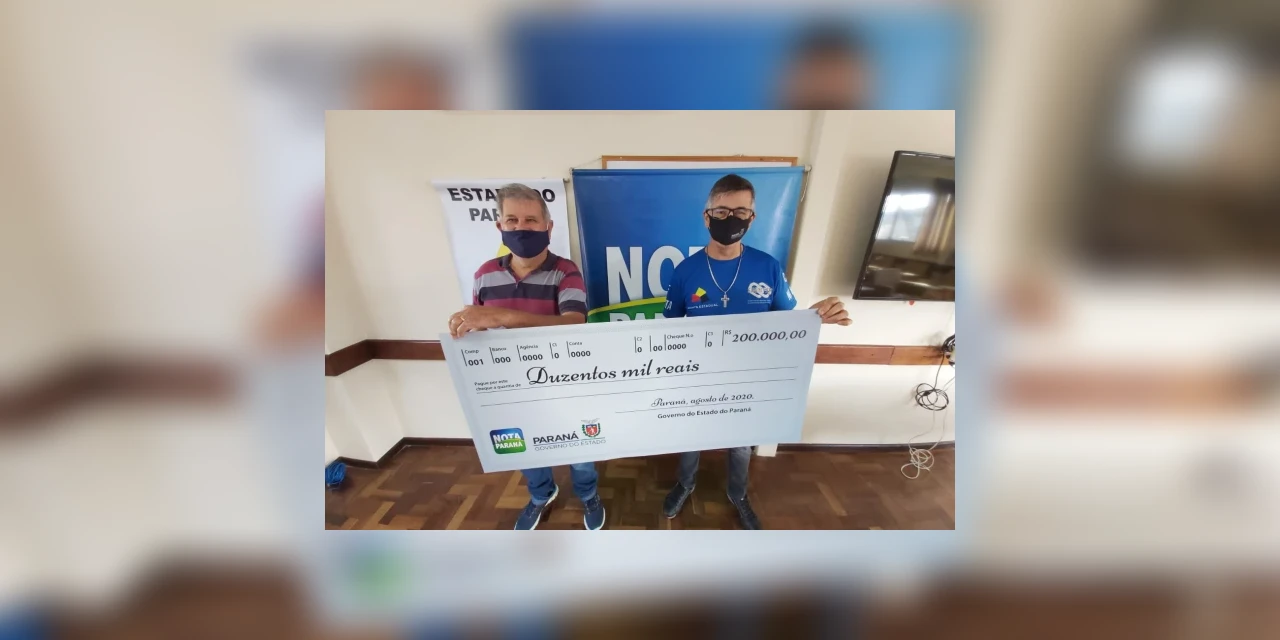 Ponta-grossenses recebem prêmio de R$ 200 mil da Nota Paraná