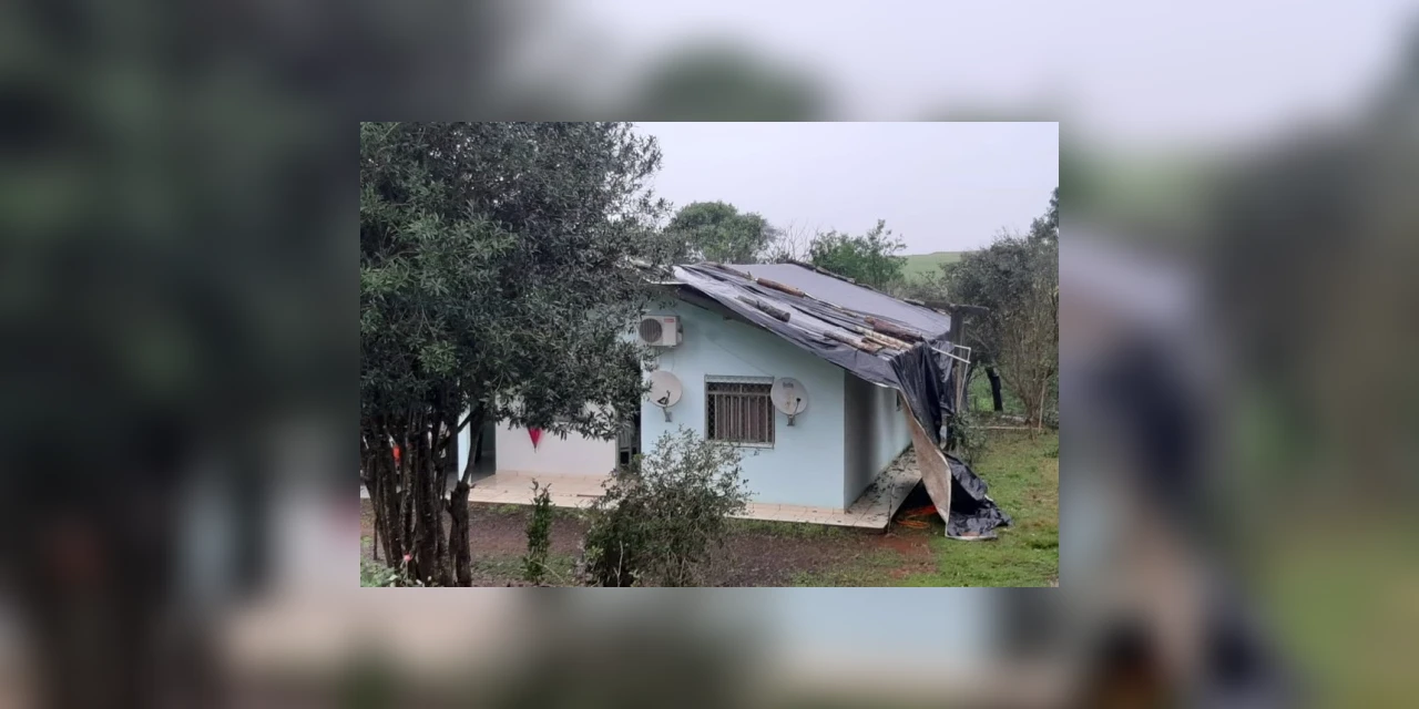 Granizo e vendaval atingem 10 municípios paranaenses e afeta cerca de 5 mil pessoas