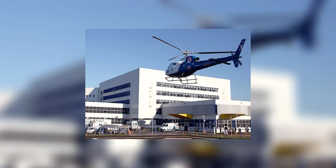 Trabalhador fica gravemente ferido após pilha de compensado cair sobre ele em Imbituva