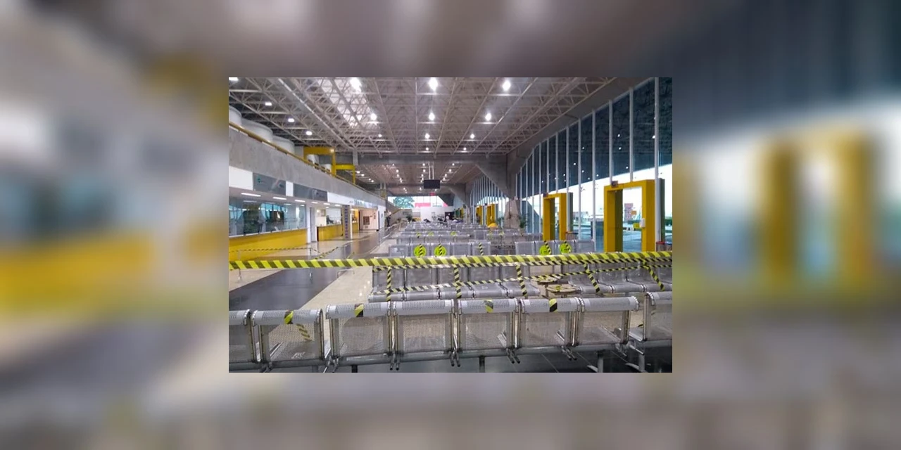 Em dia de reabertura, rodoviária de PG registra baixo movimento de passageiros e rigoroso processo de sanitização