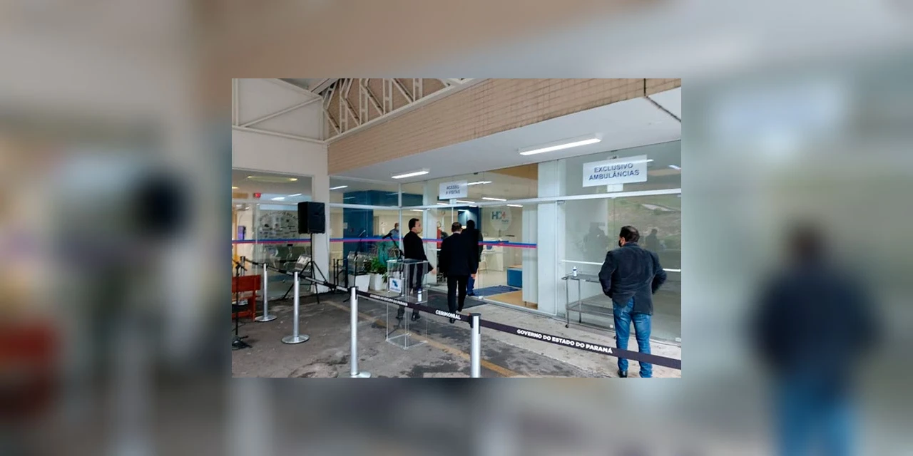 Vídeo: Governador Ratinho Junior visita Hospital da Criança e nova UPA em PG