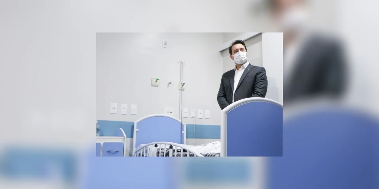 Governador Ratinho Junior faz vistoria na maternidade da UEPG no Hospital da Criança