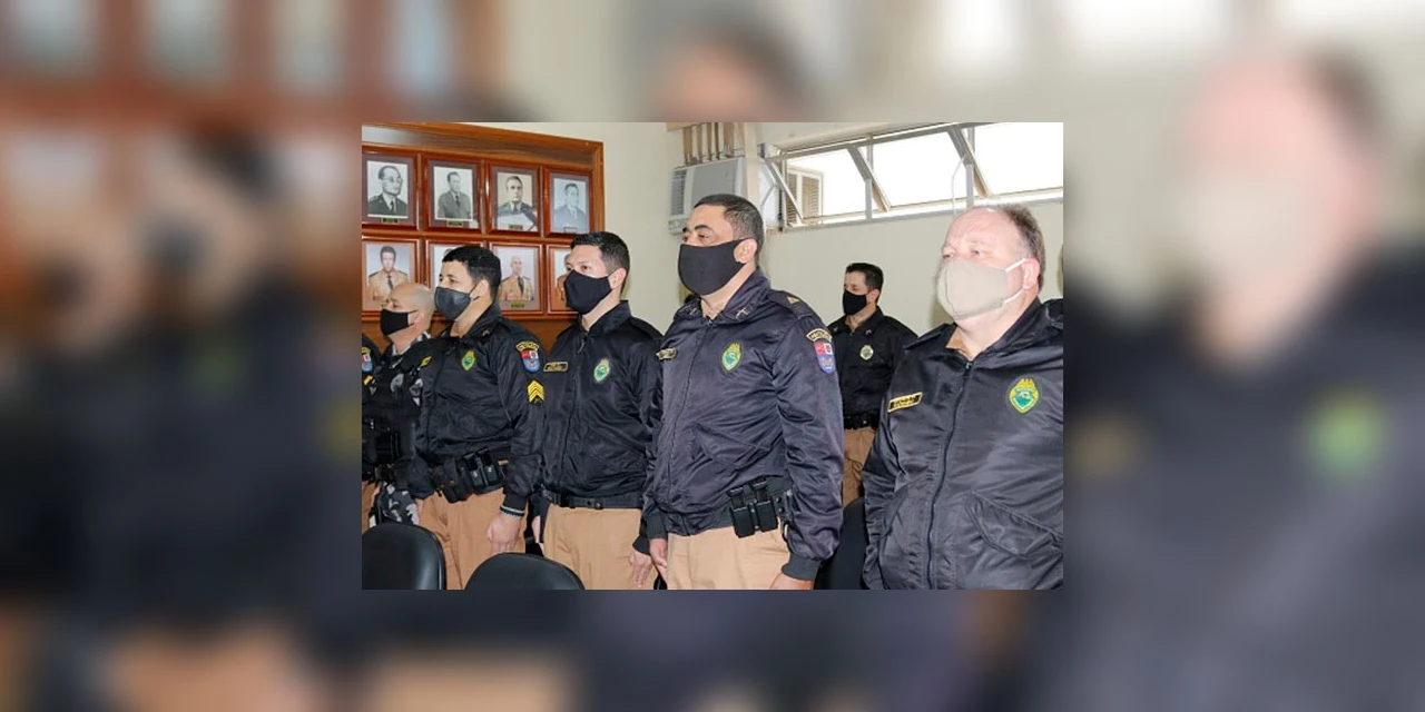 1º Batalhão de Polícia Militar homenageia policiais militares recém promovidos