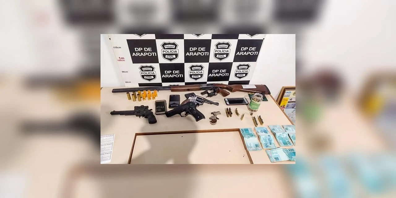 Polícia Civil de Arapoti realiza operação de combate ao tráfico de drogas, furtos e receptação