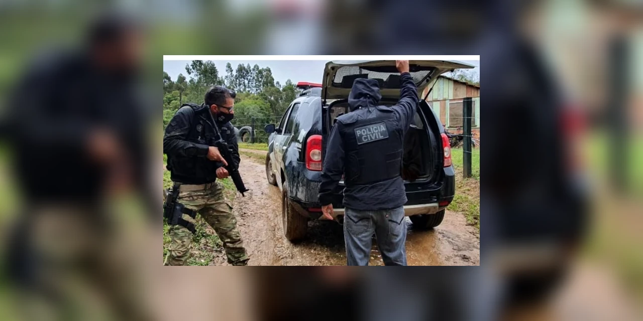 Vizinho que estuprava menina de 12 anos quando os pais saíam para trabalhar é preso em Castro