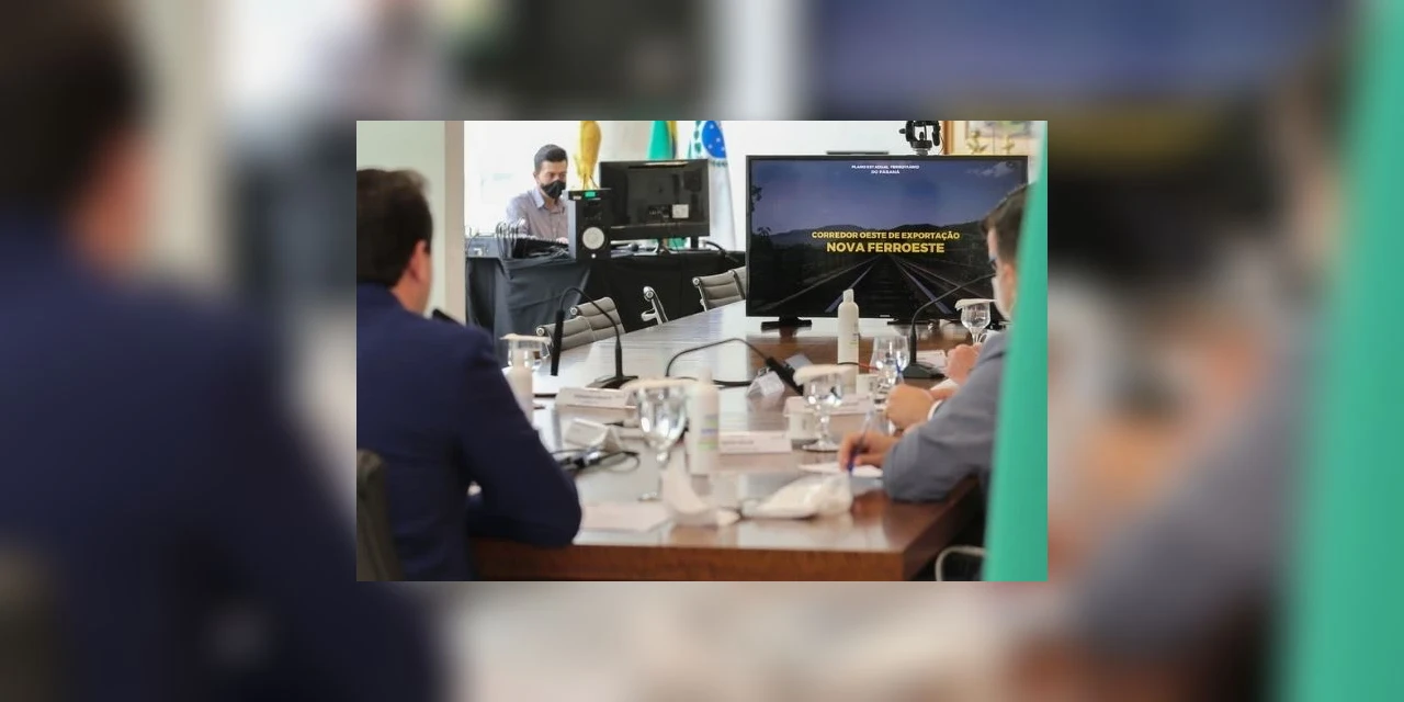 Governador Ratinho Junior apresenta Corredor Oeste de Exportação à bancada federal
