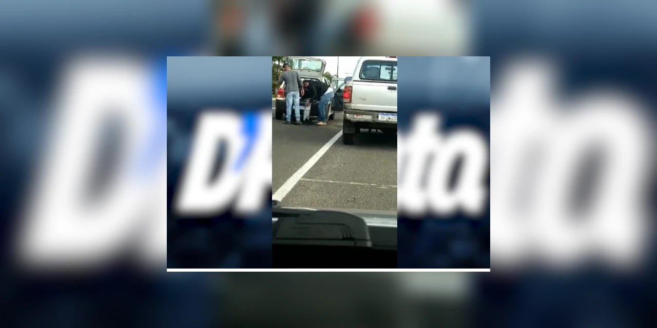 Vídeo: Servidores da Prefeitura tapam buraco de maneira inusitada em PG
