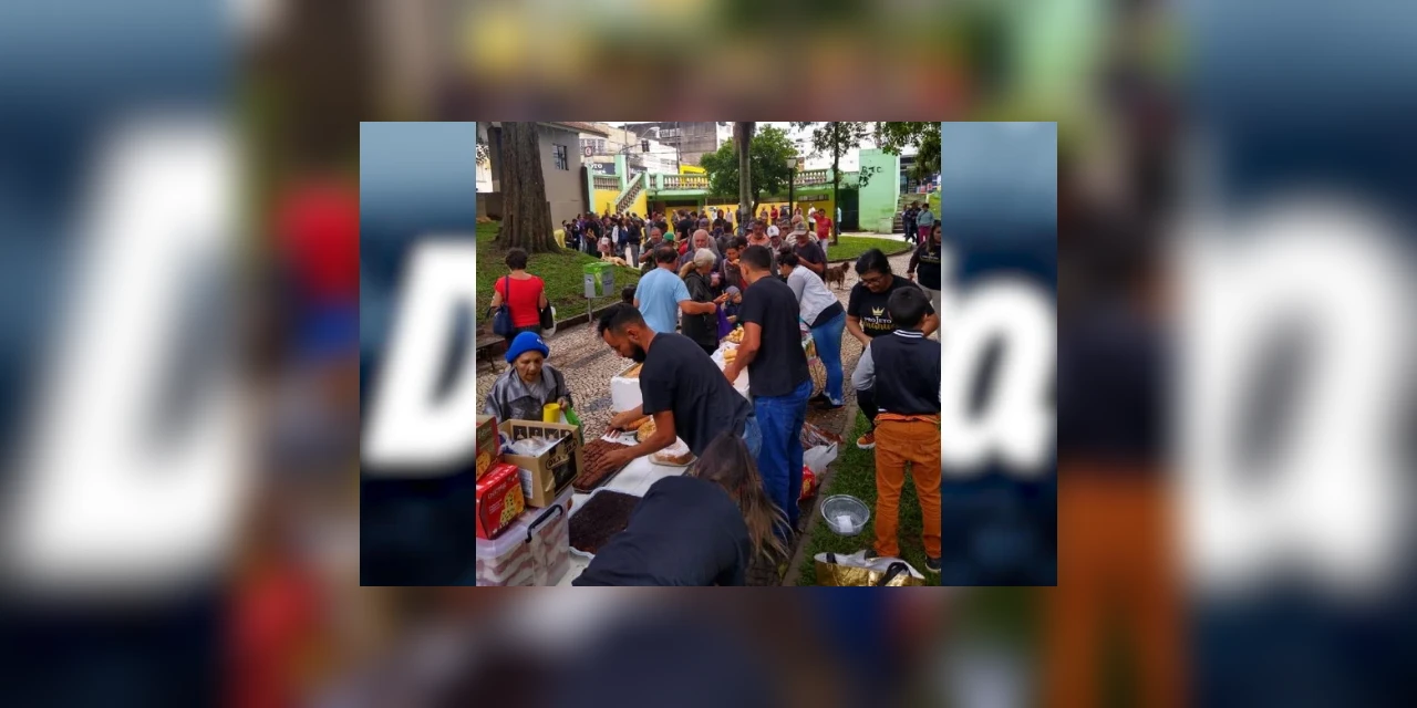 Projeto Emanuel distribui alimentos para moradores de rua em PG