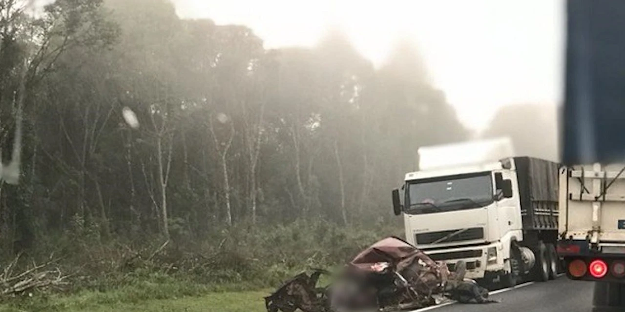 Vídeo: Grave acidente envolvendo vários veículos em Imbituva faz ao menos uma vítima fatal
