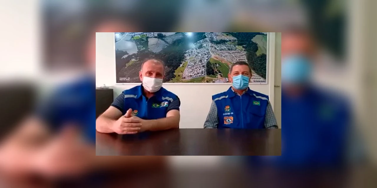 Vídeo: Prefeito e secretário de Saúde de Carambeí afirmam que município enfrenta um dos piores cenários da COVID-19