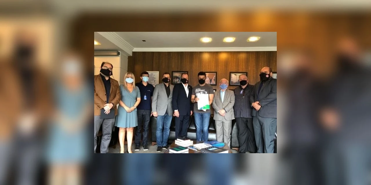 TatraBras realiza visita ao prefeito de PG e apresenta equipe vai atuar na cidade