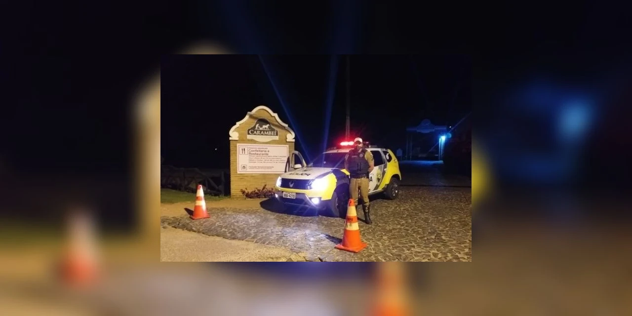 Polícia Militar realiza 'Operação Ostensividade II' nos Campos Gerais