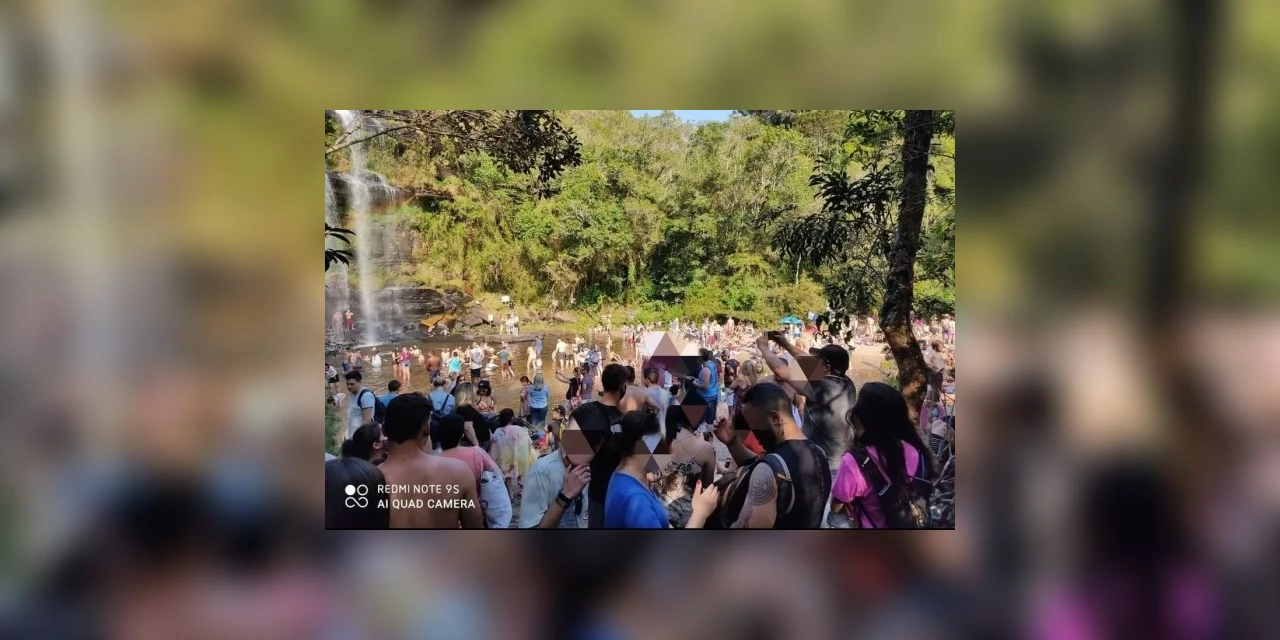 "Não tem possibilidade técnica de proibir aglomeração em lugares como a Cachoeira da Mariquinha", afirma Rangel