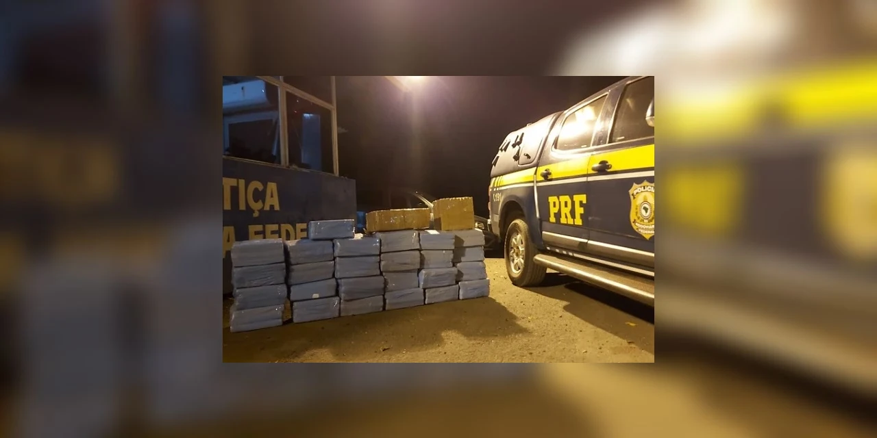 Durante Operação Indepência, PRF apreende mais de uma tonelada de maconha no Paraná