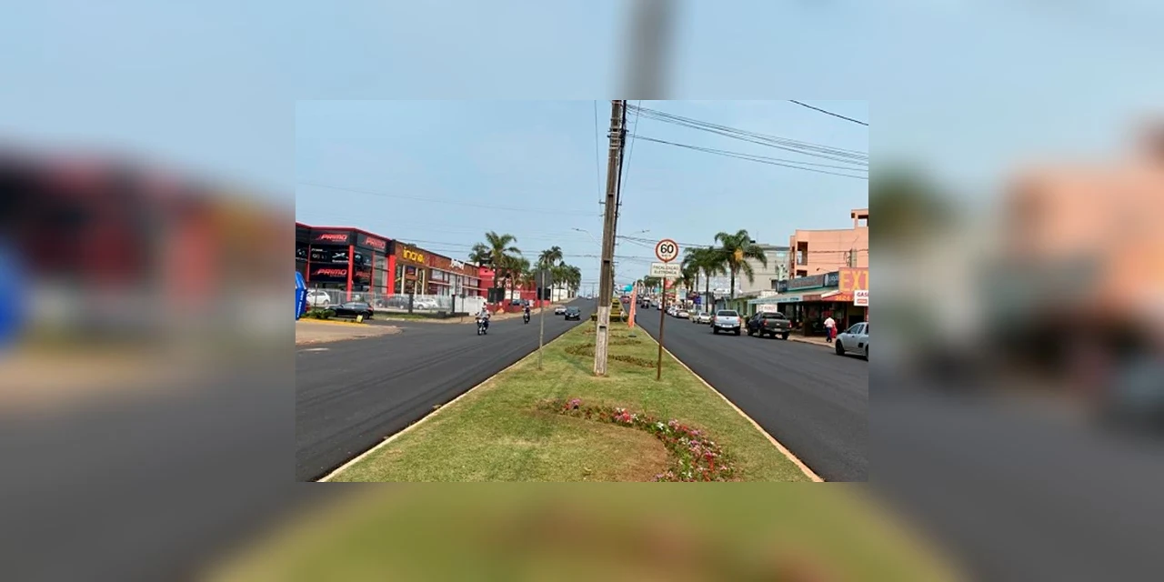 Recape já contempla maior parte da Avenida Manoel Ribas em Guarapuava