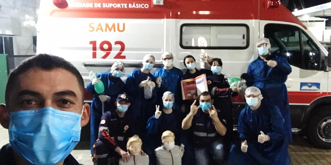 Colaboradores do SAMU Regional recebem treinamento para otimizar atendimentos