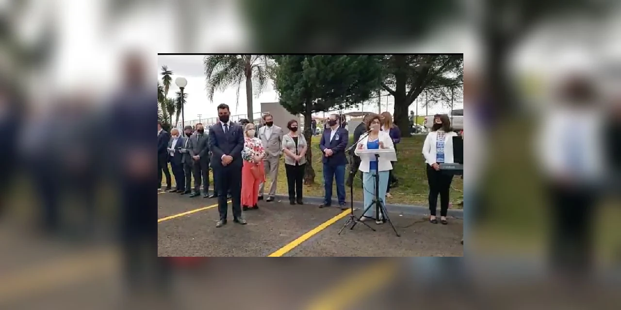 Vídeo mostra inauguração da nova sede da Secretaria Municipal de Educação de Ponta Grossa nesta terça (15)