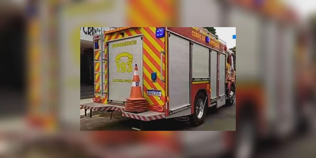 Vídeo: Corpo de Bombeiros é acionado para atender princípio de incêndio em café de PG