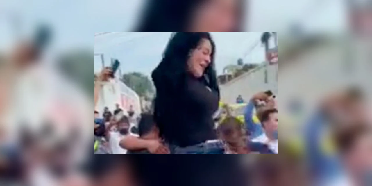 Vídeo: Mulher faz dança sensual em cima do caixão do marido e viraliza nas redes sociais